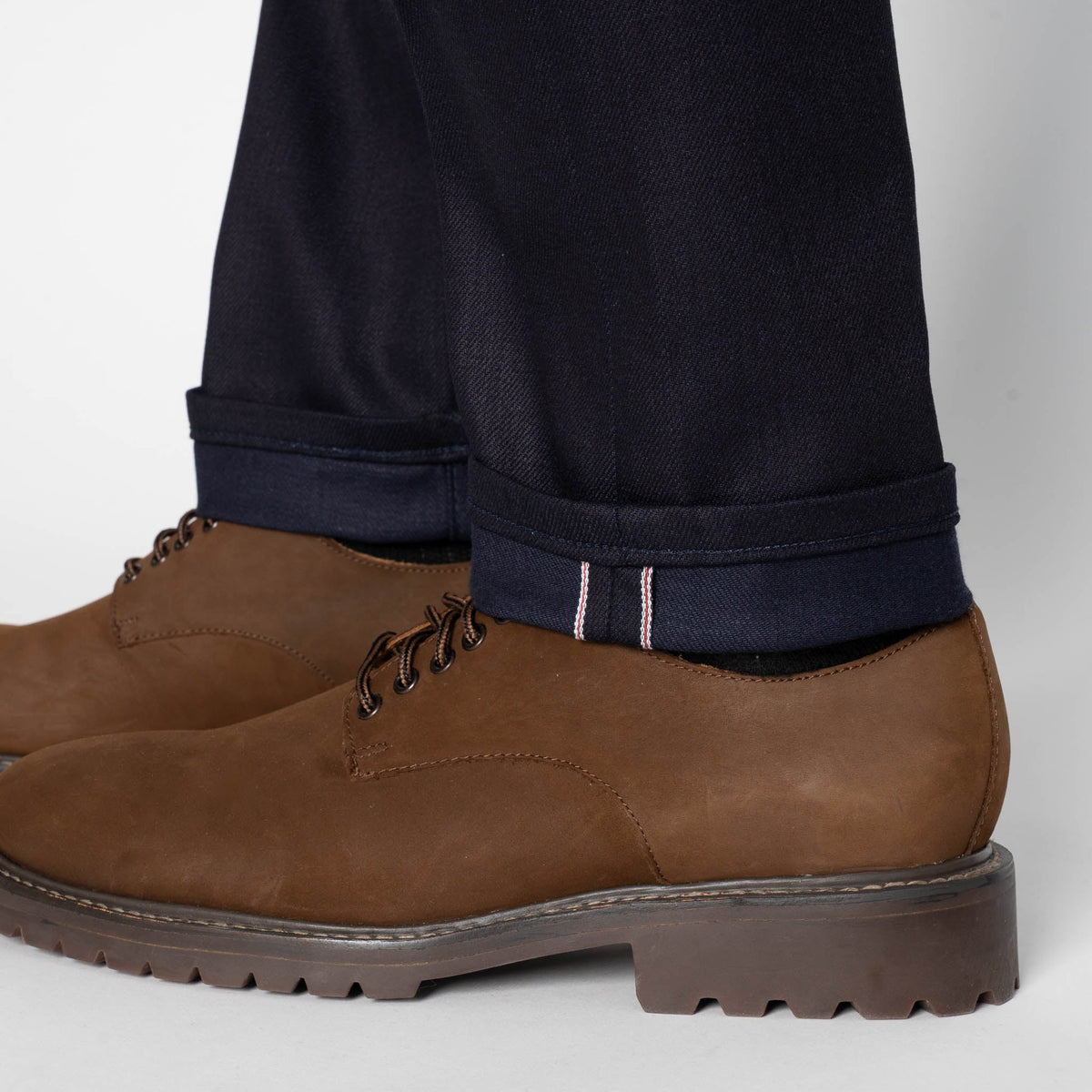 Weird Guy - Indigo / Indigo Stretch Selvedge by Naked & Famous Denim