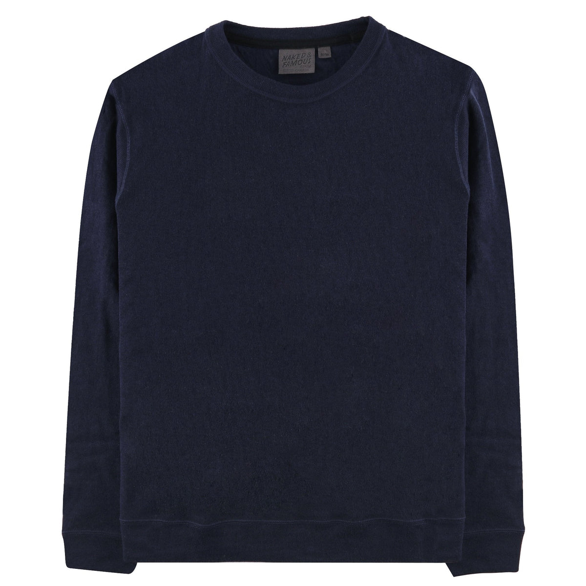 Slim Crew - Vintage Doubleface - Navy by Naked & Famous Denim