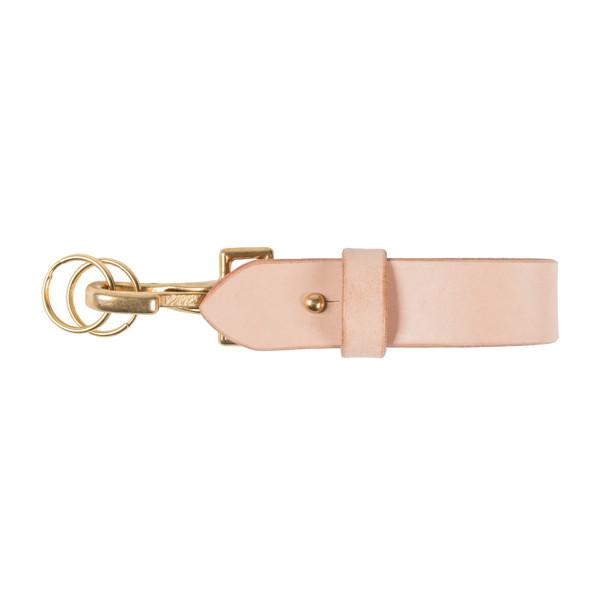 Belt Key Hook - Bovine Leather - Natural Tan by Naked & Famous Denim