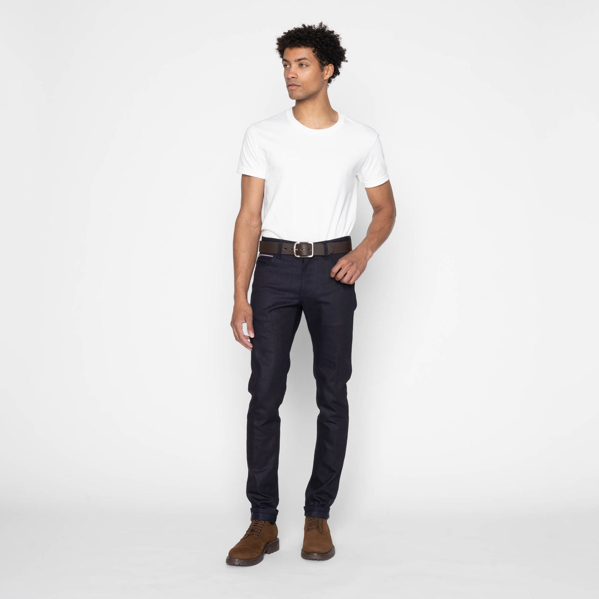 Super Guy - Indigo / Indigo Stretch Selvedge by Naked & Famous Denim