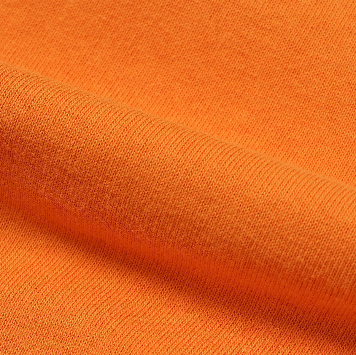 Zip Hoodie - Super Looper French Terry - Orange by Wonder Looper