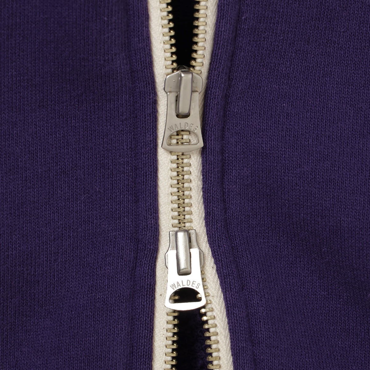 Zip Hoodie - Super Looper French Terry - Purple by Wonder Looper