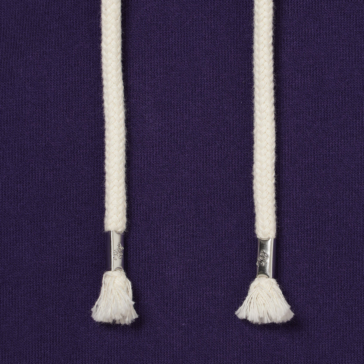Zip Hoodie - Super Looper French Terry - Purple by Wonder Looper