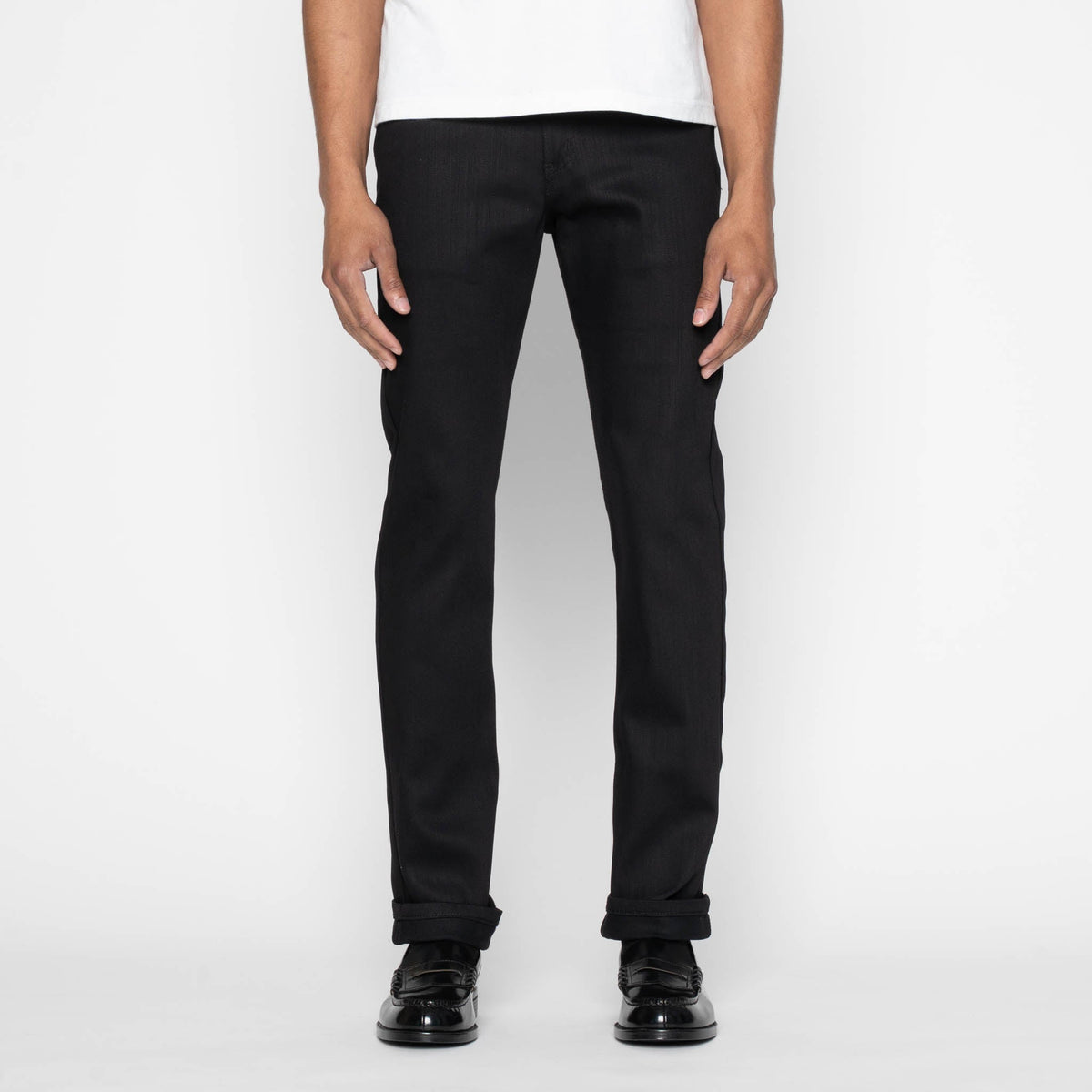 Weird Guy - Black Power Stretch by Naked & Famous Denim