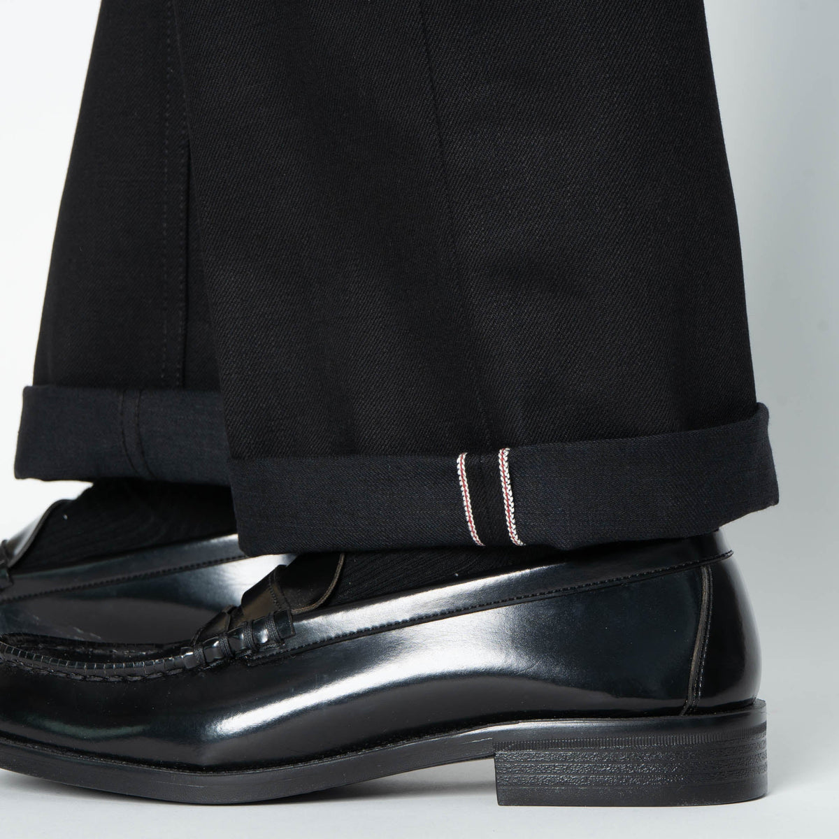 Strong Guy - Solid Black Selvedge by Naked & Famous Denim