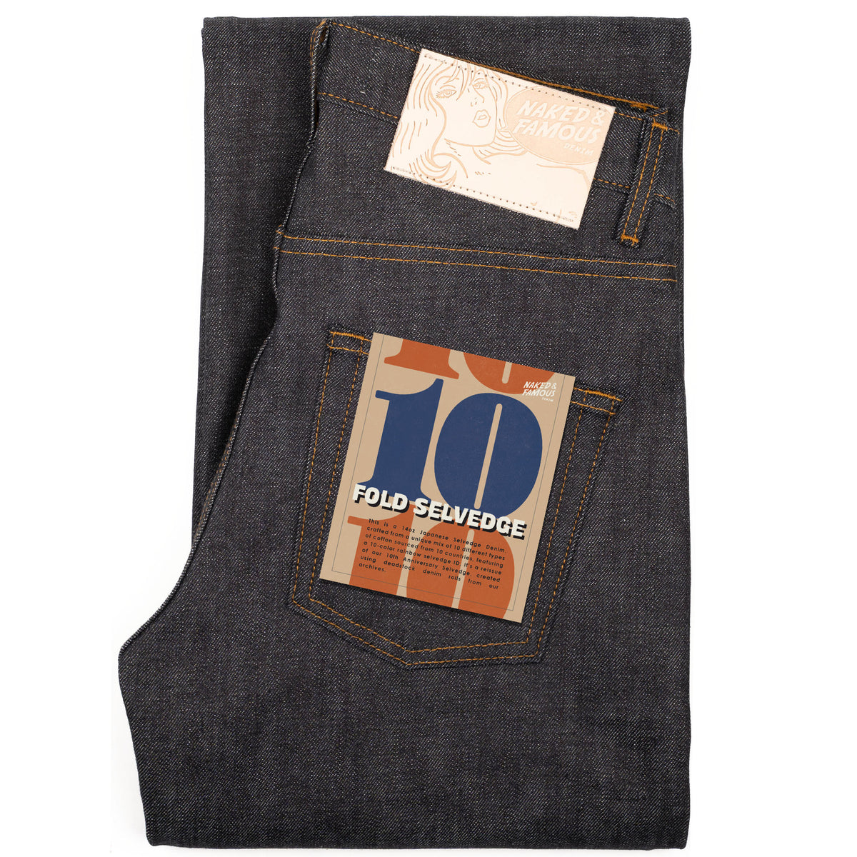Strong Guy - 10 Fold Selvedge - Indigo by Naked & Famous Denim
