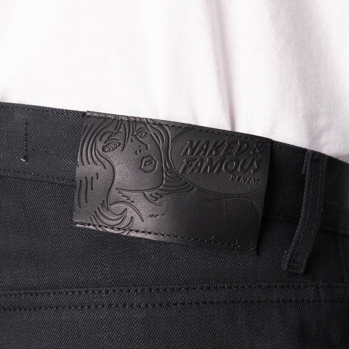Strong Guy - Forever Black Selvedge by Naked & Famous Denim