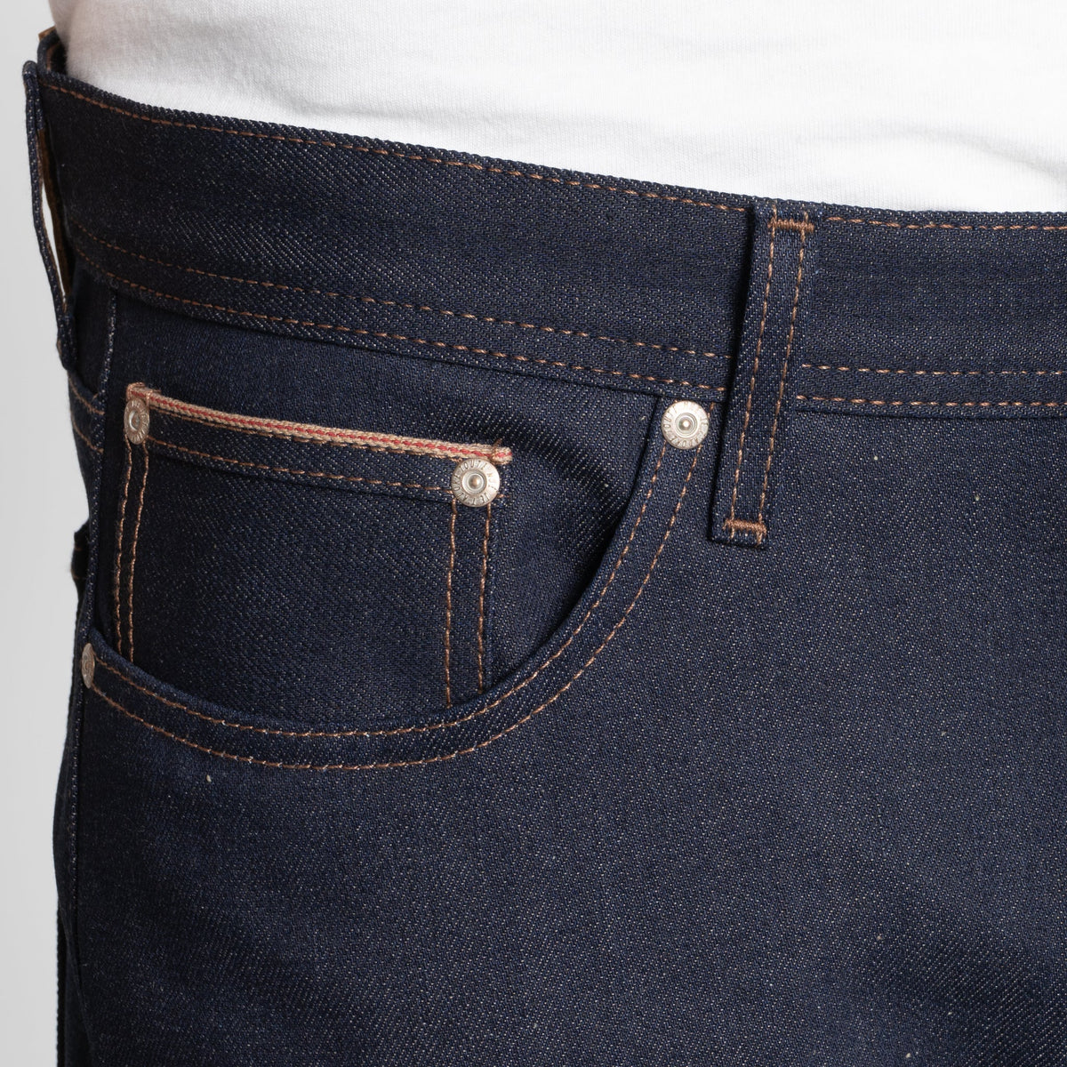 Weird Guy - Coffee Dye Selvedge - Indigo by Naked & Famous Denim