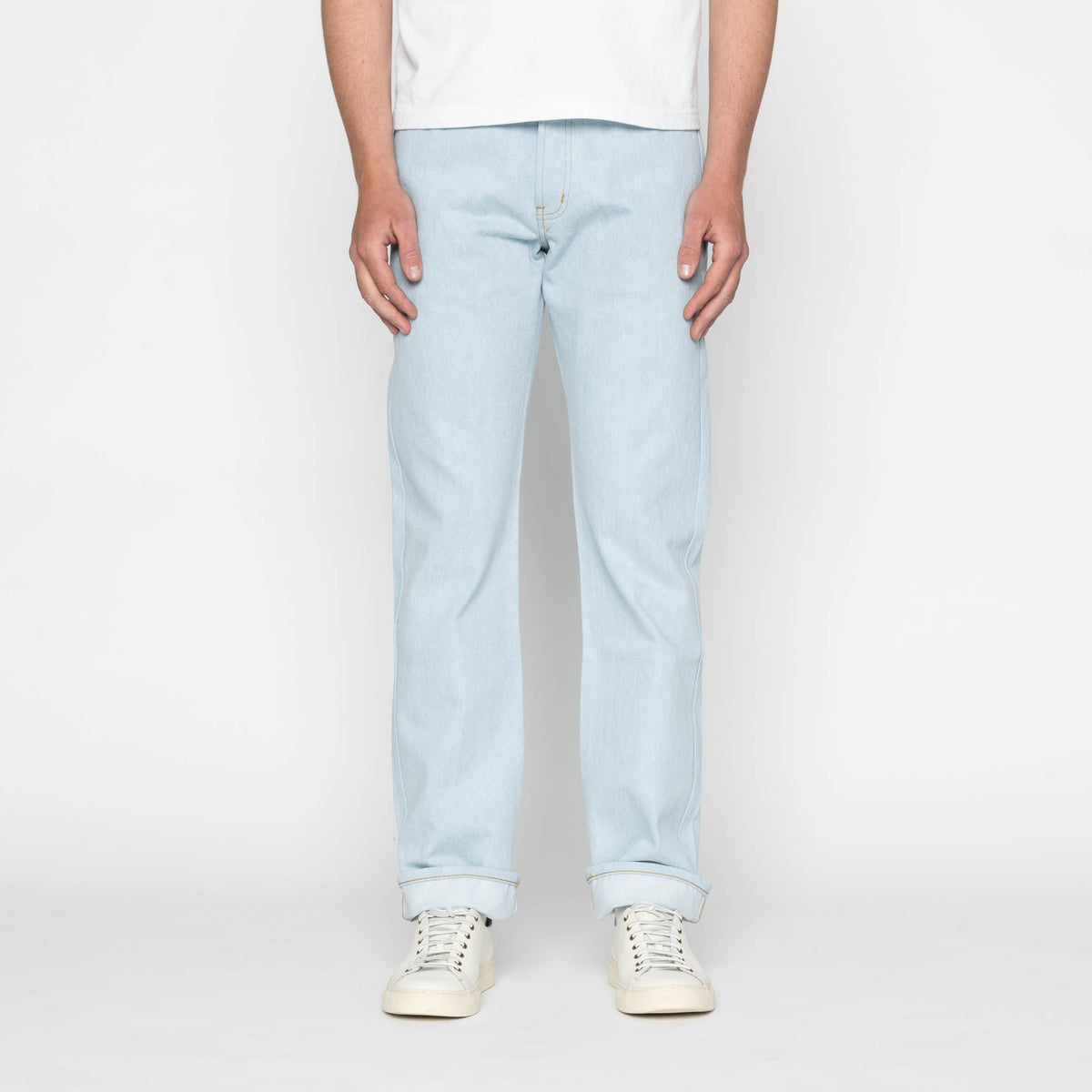 True Guy - Secret Agent Denim - Bleach Blue by Naked & Famous Denim