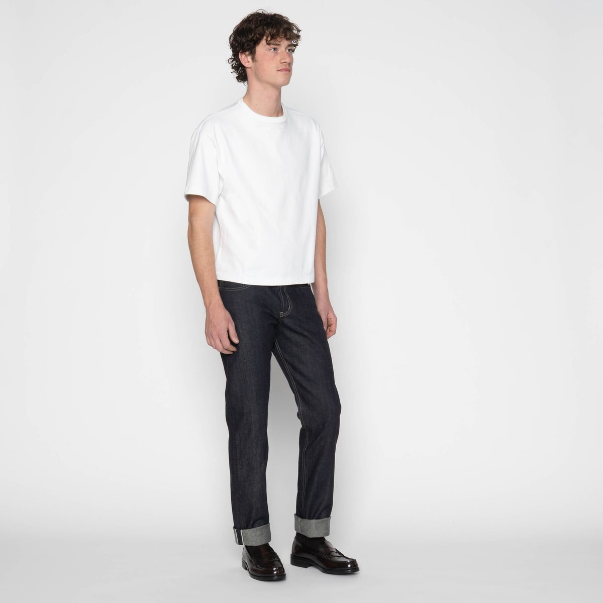 Weird Guy - FoxFibre® Green Weft by Naked & Famous Denim