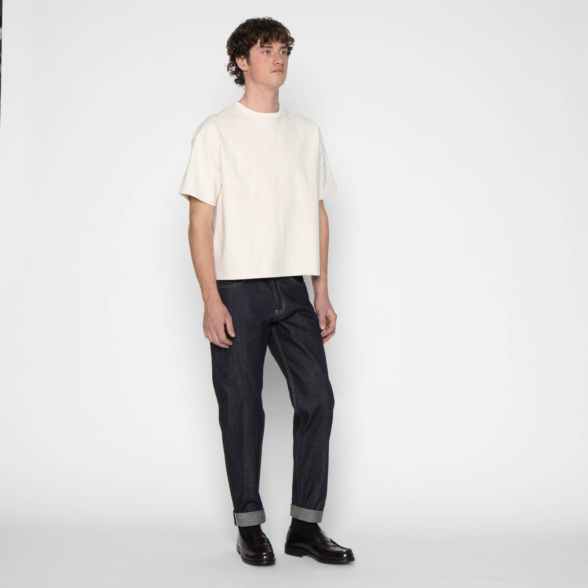 Easy Guy - FoxFibre® Green Weft by Naked & Famous Denim
