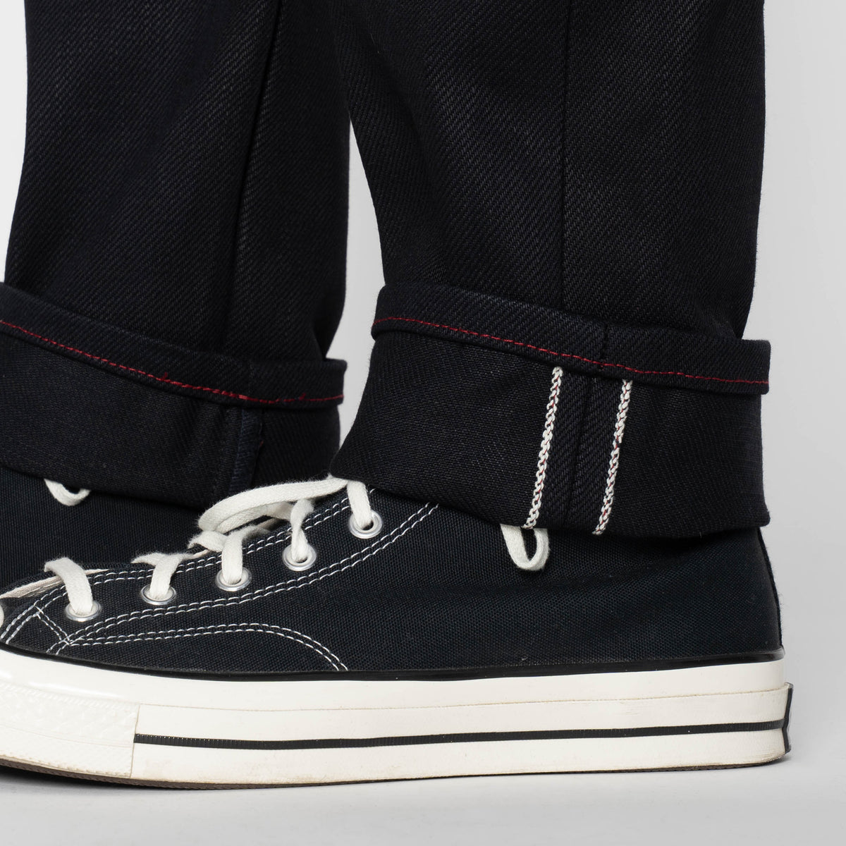 Weird Guy - Blood Brothers Selvedge - Indigo x Black by Naked & Famous Denim