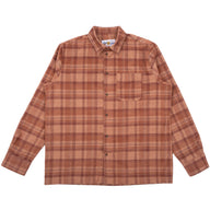 True Shirt - Corduroy Shirting (21W) - Brown / Beige by Naked & Famous Denim