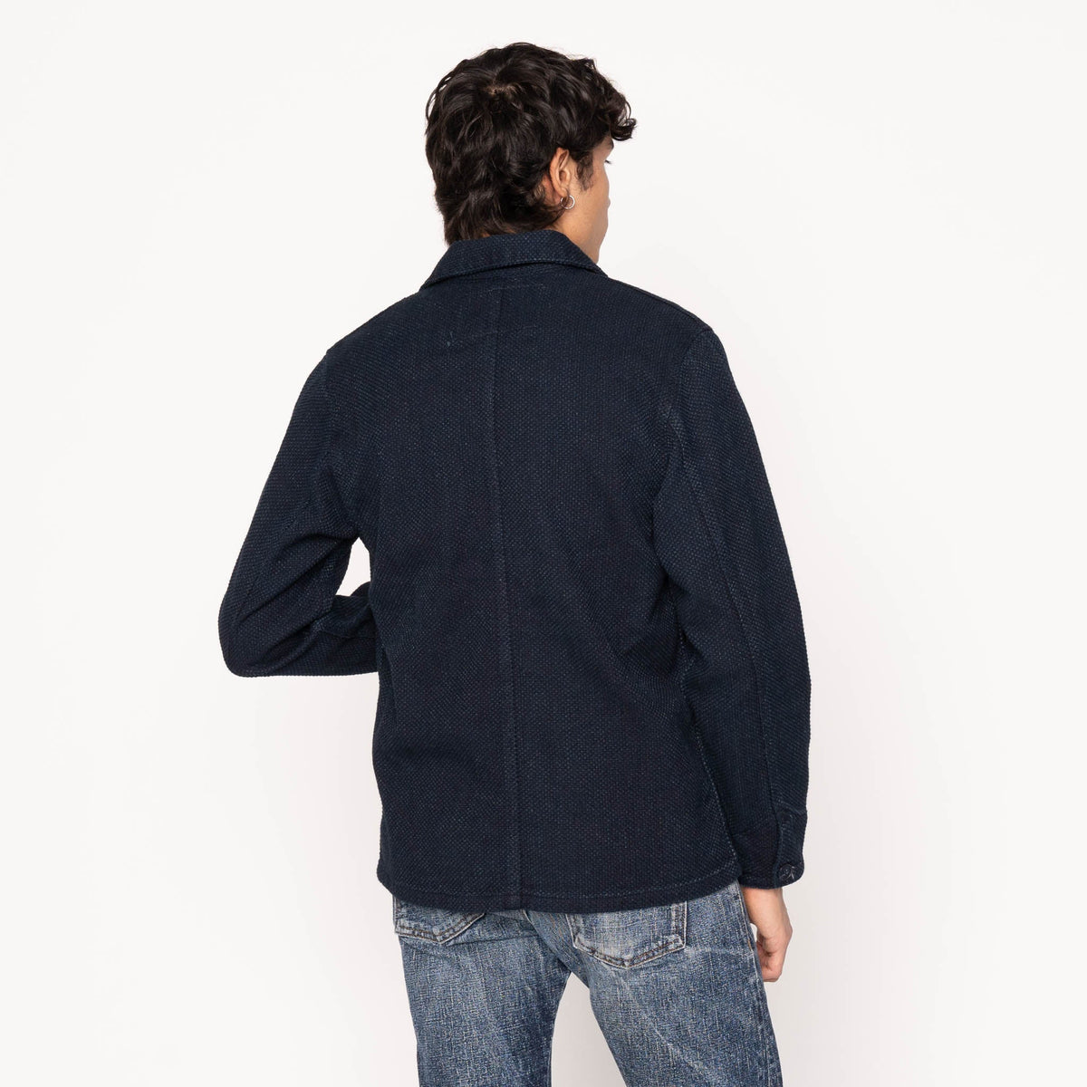 Chore Coat - Indigo Sashiko by Naked & Famous Denim