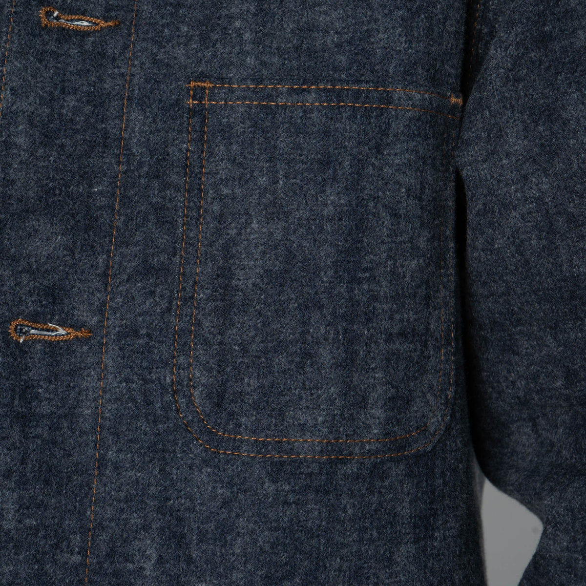 Chore Coat - Max Brush Selvedge - Indigo by Naked & Famous Denim