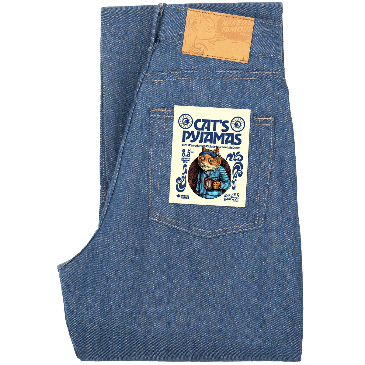 True Girl - The Cat’s Pyjamas Selvedge - Unsanforized by Naked & Famous Denim