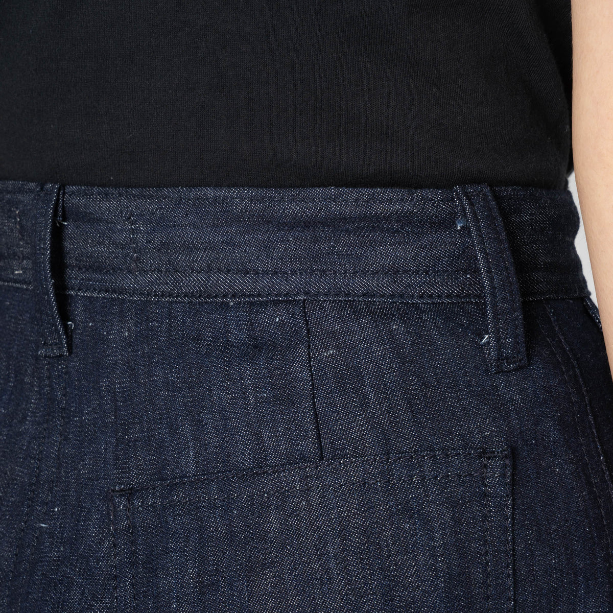 Maudie - Linen Blend Denim by Naked & Famous Denim