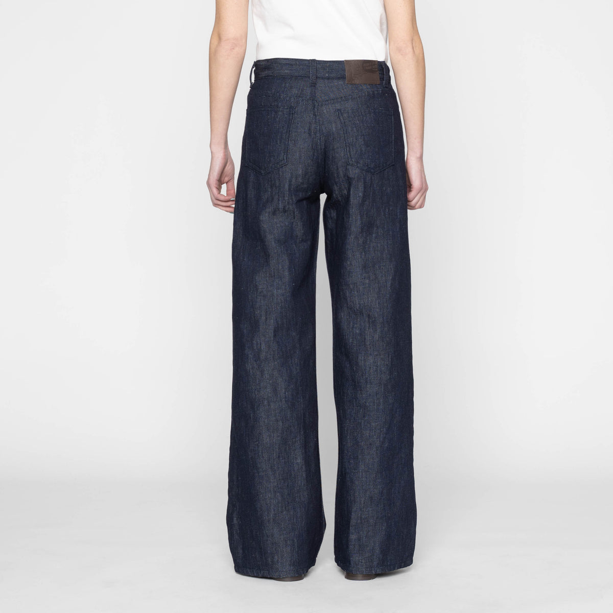 Wide Wild West - Linen Blend Denim by Naked & Famous Denim