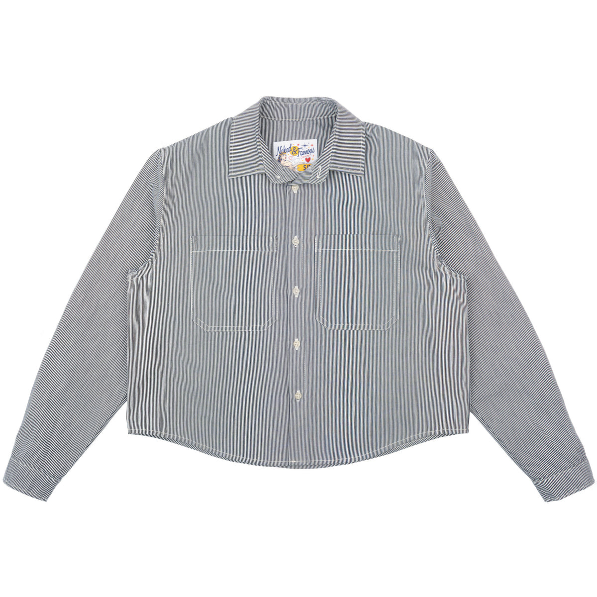 Princeton Shirt - Organic Hickory - Indigo by Naked & Famous Denim