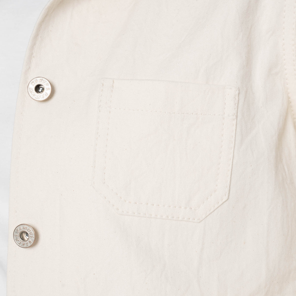 Gracie Jacket - Hard Twist Organic Herringbone by Naked & Famous Denim