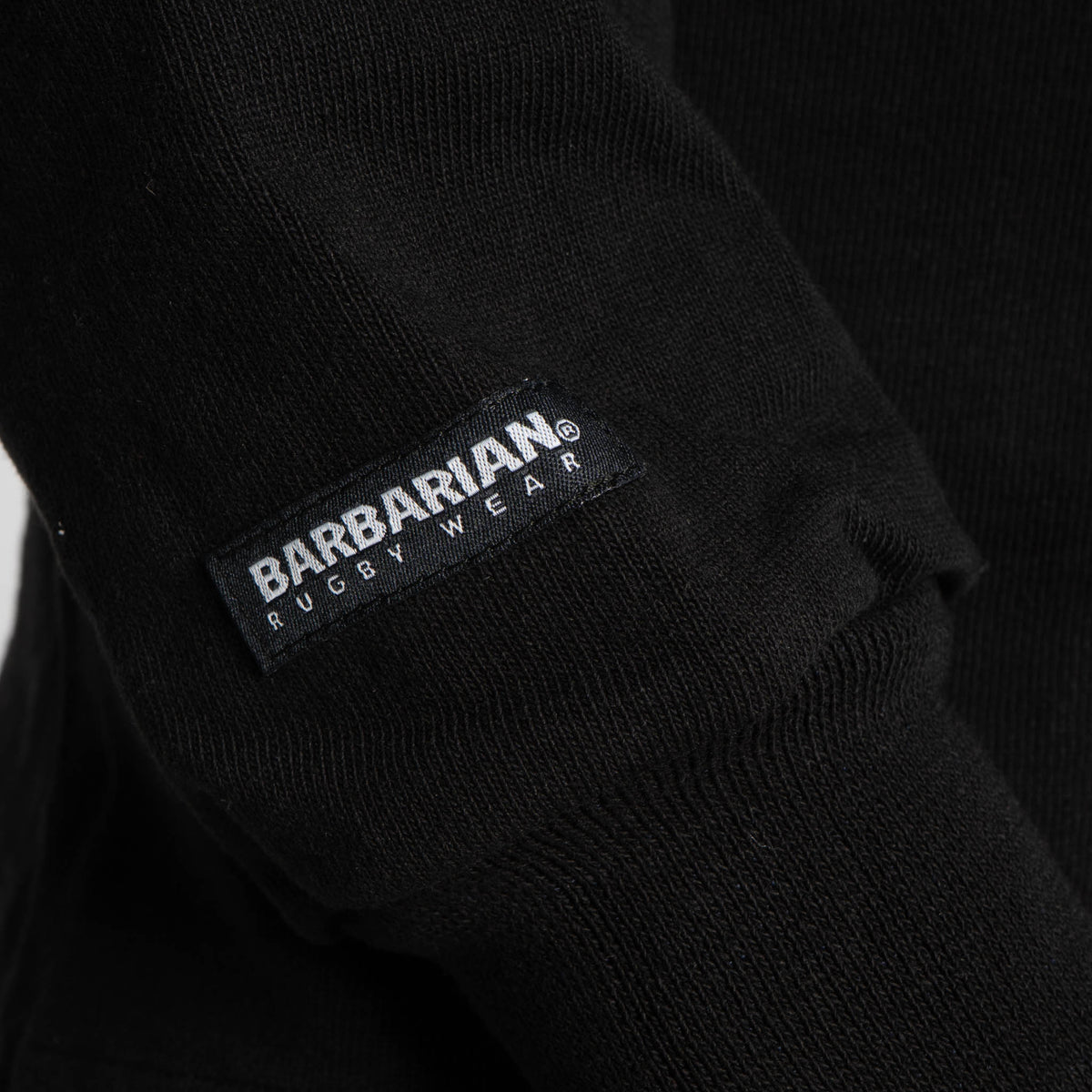 Classic Rugby Jersey - Black by Barbarian