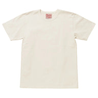 Crewneck T-shirt - Double Heavyweight- Ecru by Wonder Looper