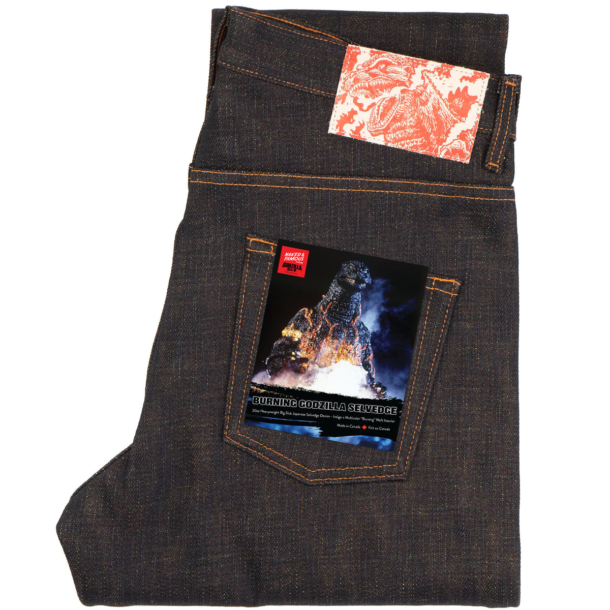 Easy Guy - Burning Godzilla Selvedge - Indigo by Naked & Famous Denim