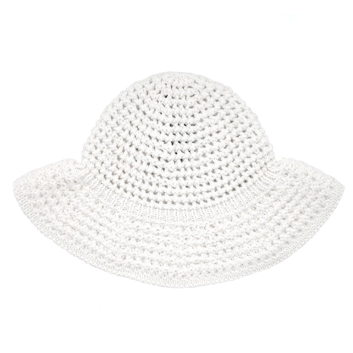 Knit Safari Hat - Off White by Found Feather