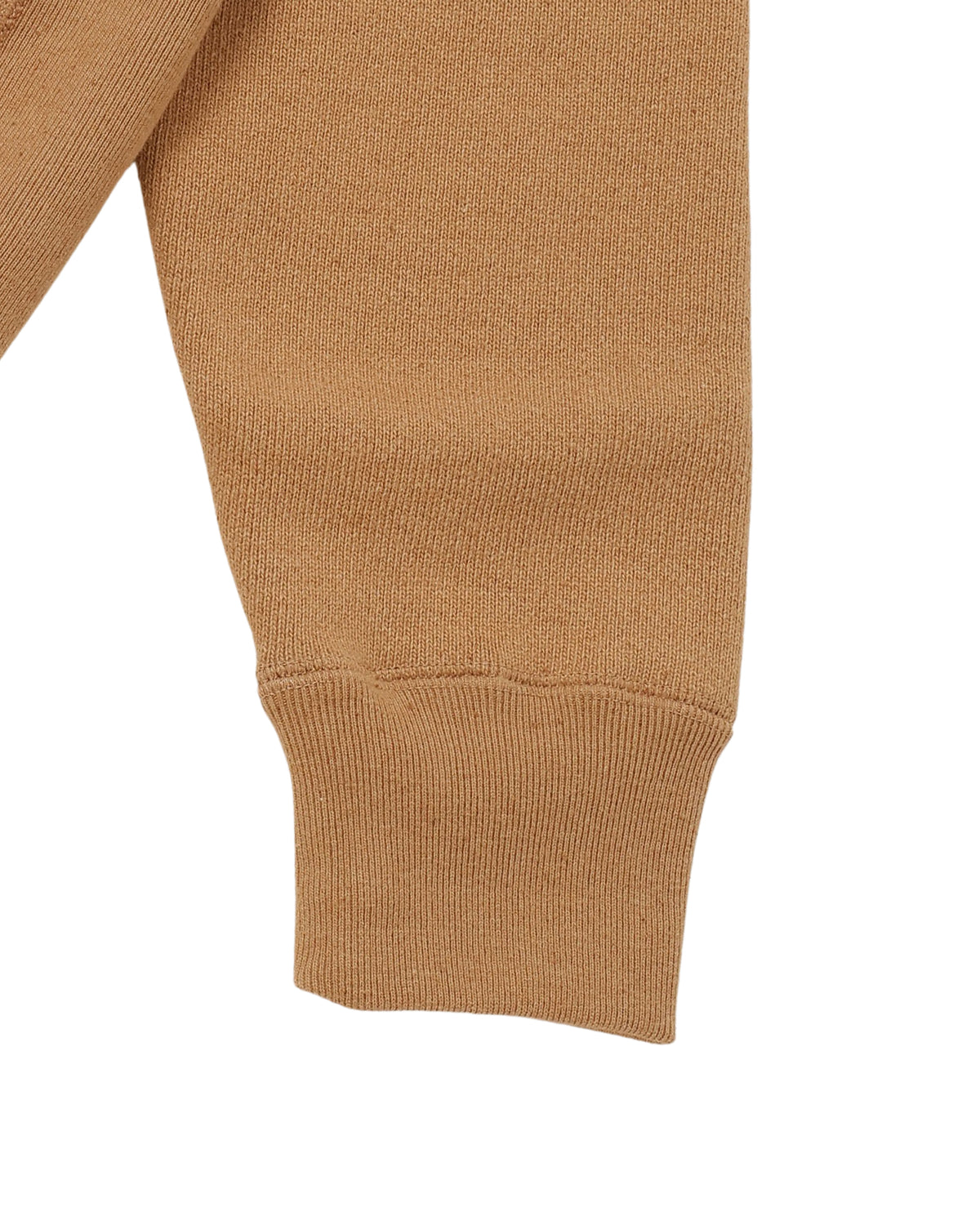 Pullover Crewneck - Foxfibre® Double Heavyweight French Terry - Coyote 80 by Wonder Looper