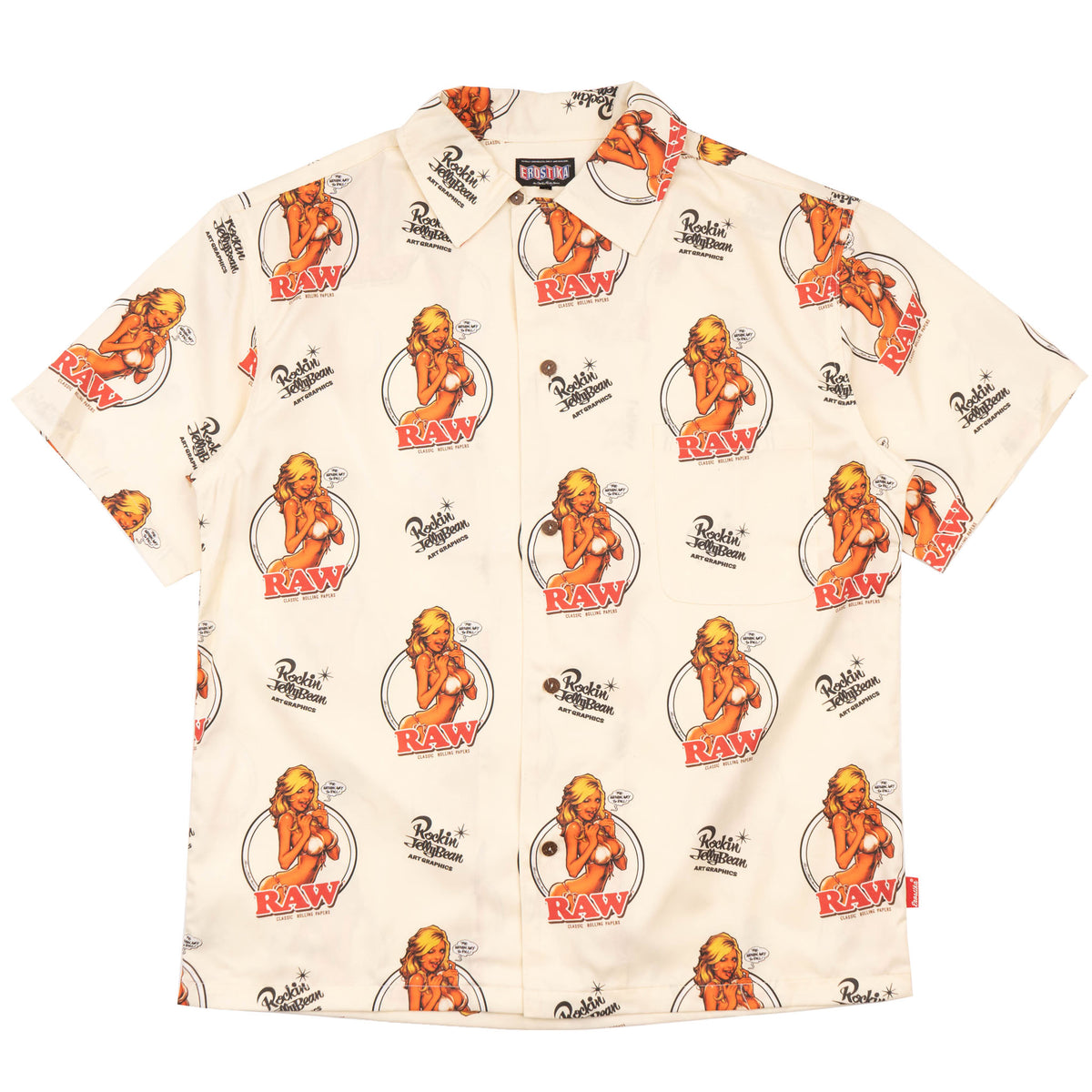 Raw Girl Shirt - Multi by Erostika by Rockin'Jelly Bean