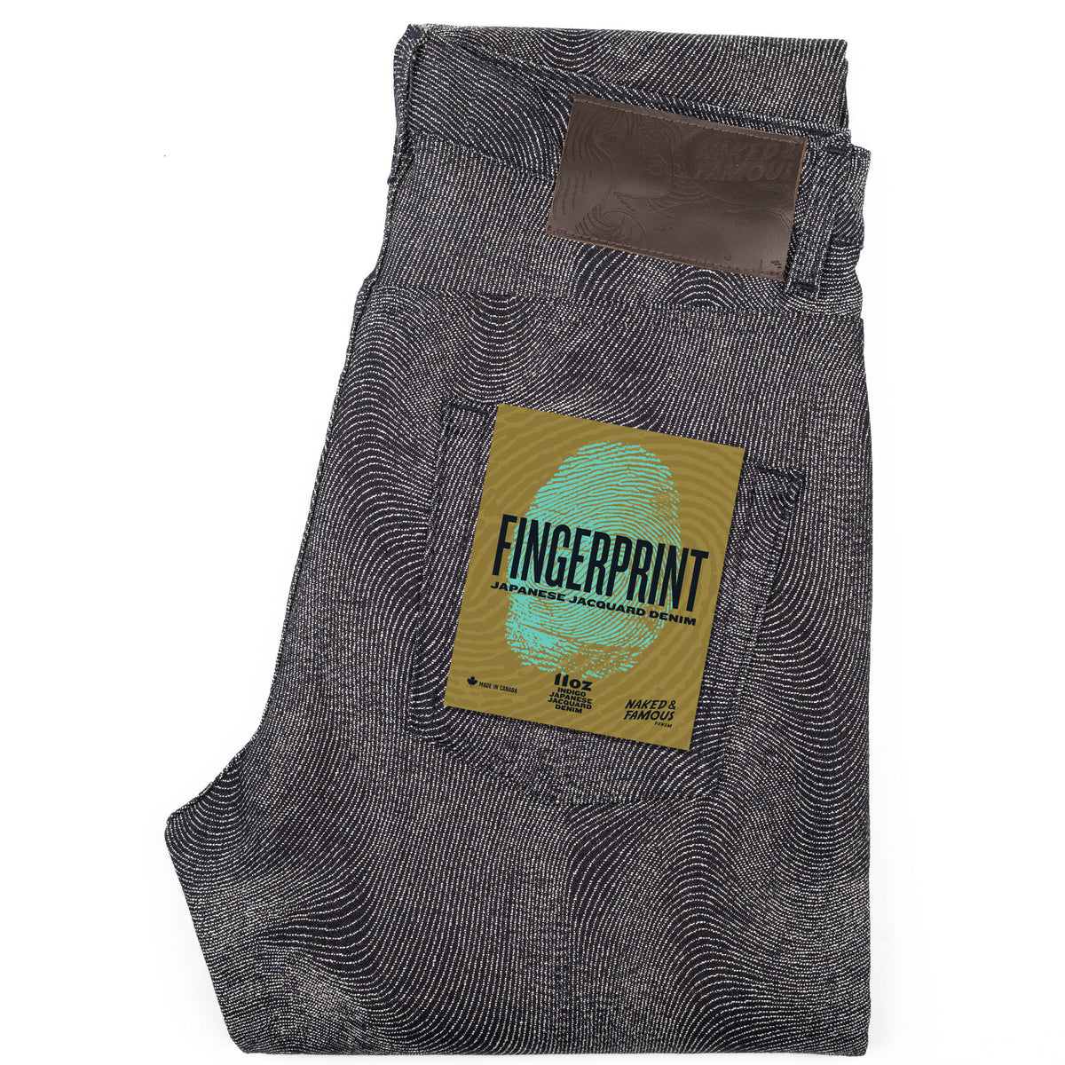 Easy Guy - Fingerprint Denim - Indigo by Naked & Famous Denim