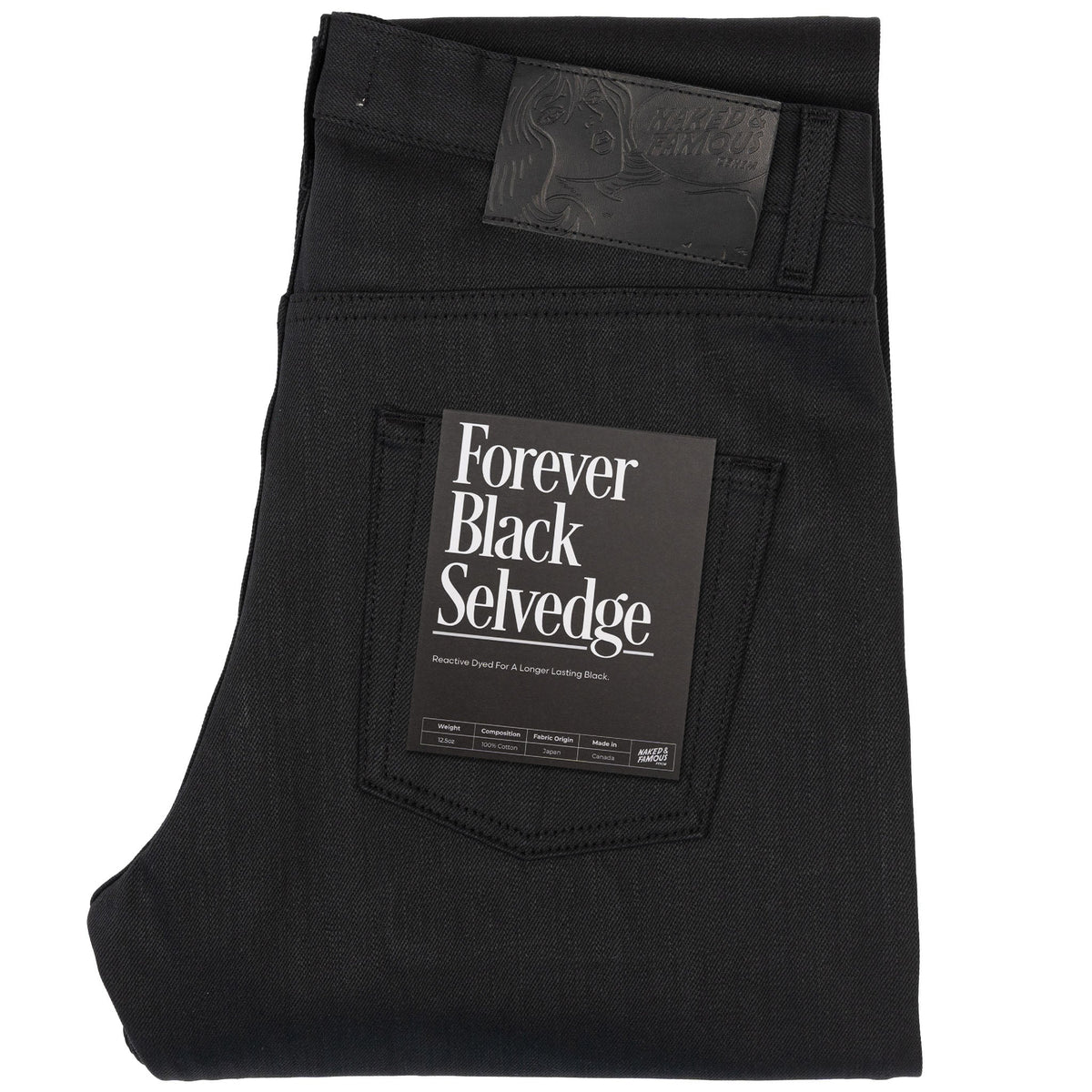 Easy Guy - Forever Black Selvedge by Naked & Famous Denim