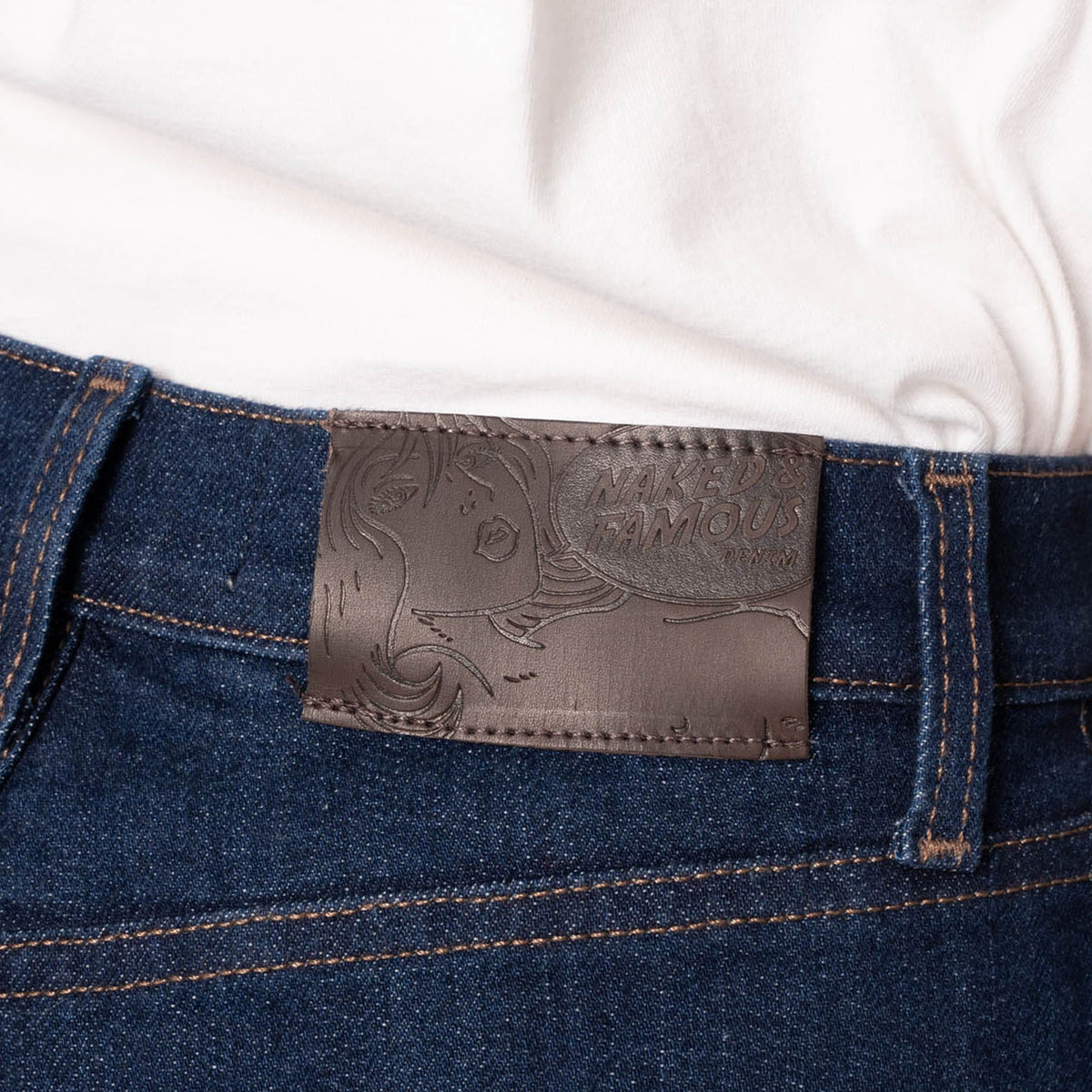Arrow - Blue Comfort Stretch Selvedge by Naked & Famous Denim
