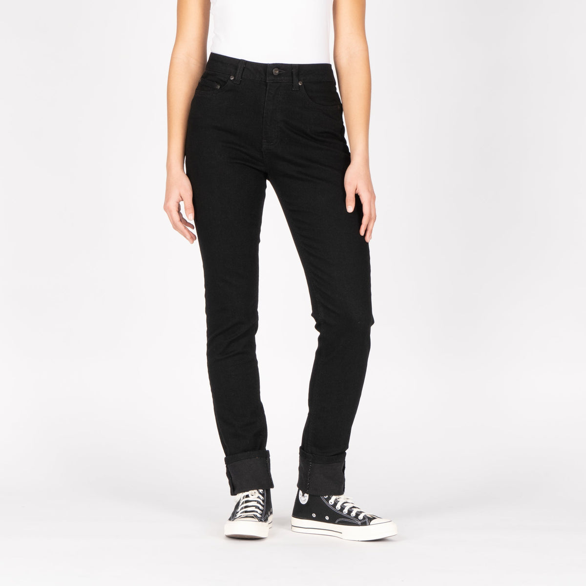 High Skinny - All Black Comfort Stretch by Naked & Famous Denim