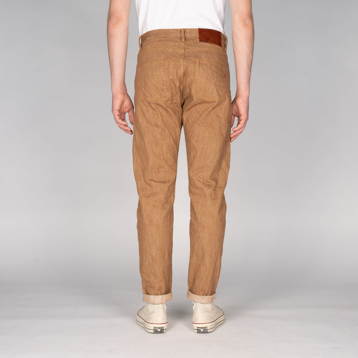 Easy Guy - MIJ11 - Tokushima Hand Dyed Kakishibu Selvedge by Naked & Famous Denim