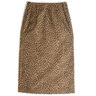 Wrap Skirt - Leopard Print by Naked & Famous Denim