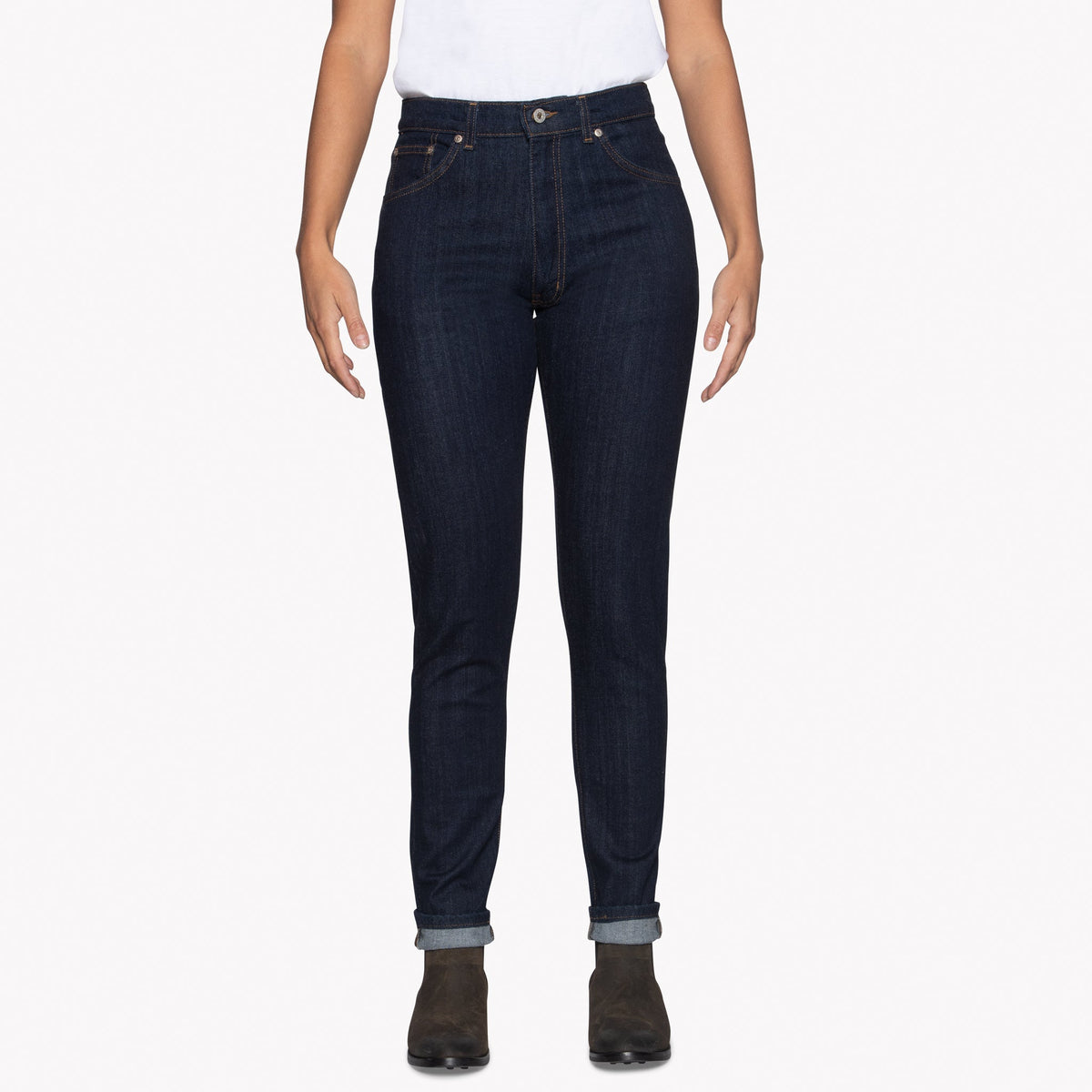 Max - Cashmere Blend Stretch Denim by Naked & Famous Denim