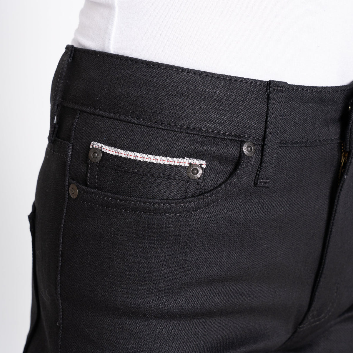 High Skinny - Black Cobra Stretch Selvedge by Naked & Famous Denim