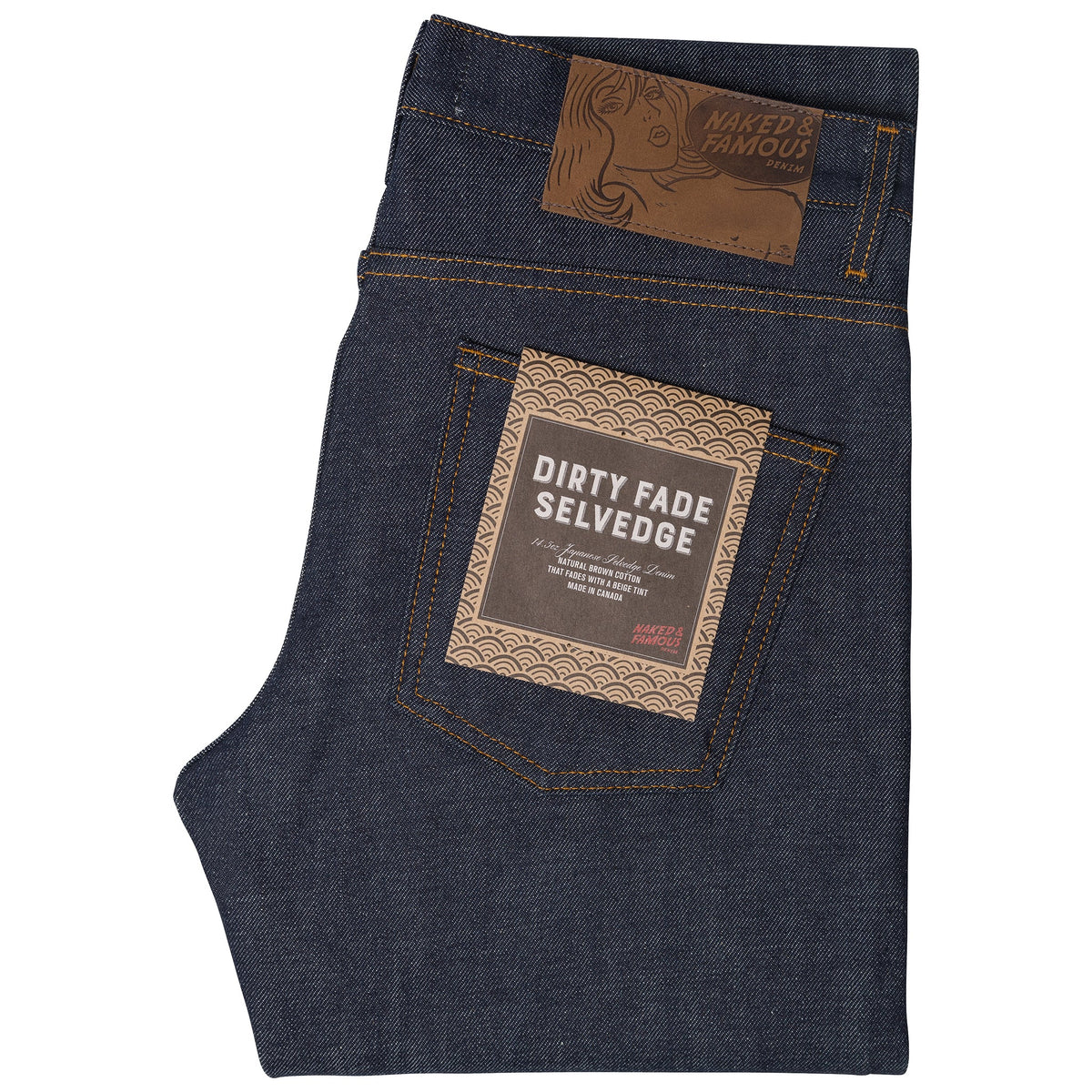Super Guy - Dirty Fade Selvedge by Naked & Famous Denim