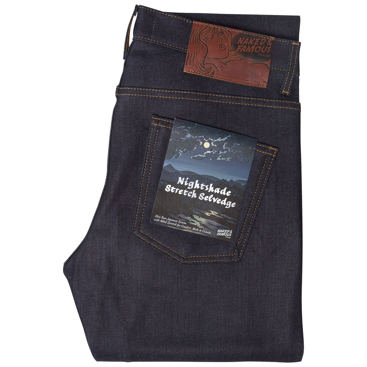 Super Guy - Nightshade Stretch Selvedge by Naked & Famous Denim