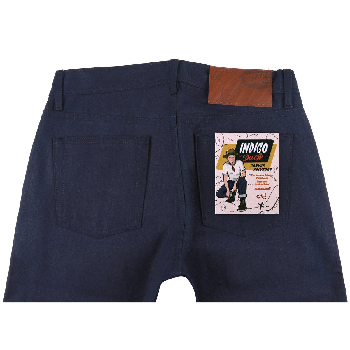 Weird Guy - Indigo Duck Canvas Selvedge by Naked & Famous Denim
