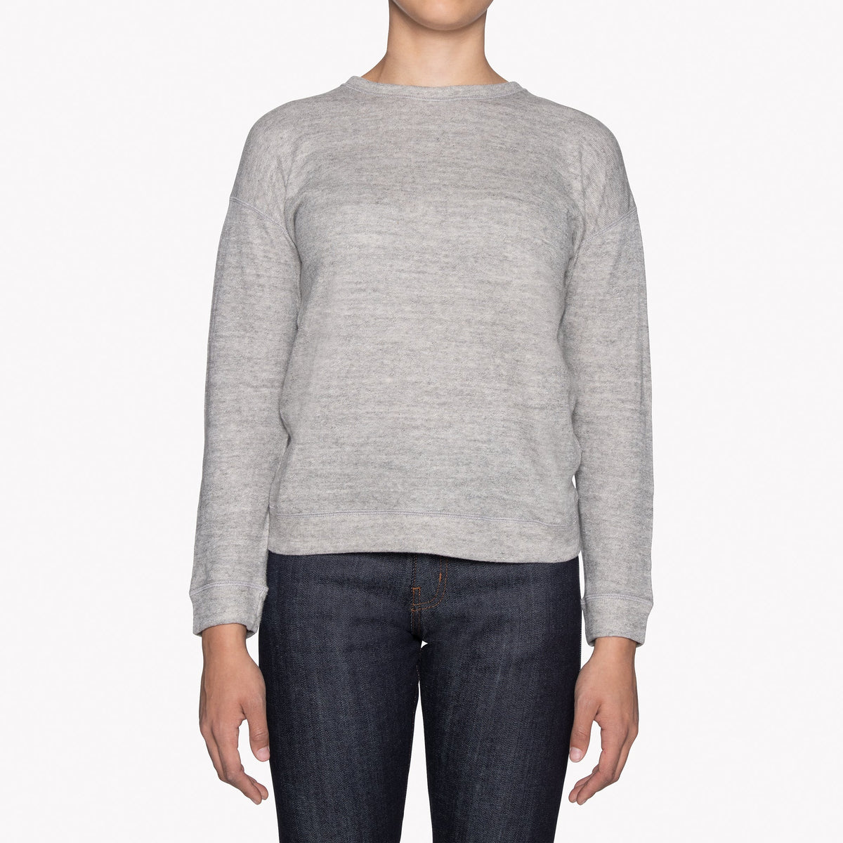 Weekend Crew - Vintage Doubleface - Grey by Naked & Famous Denim